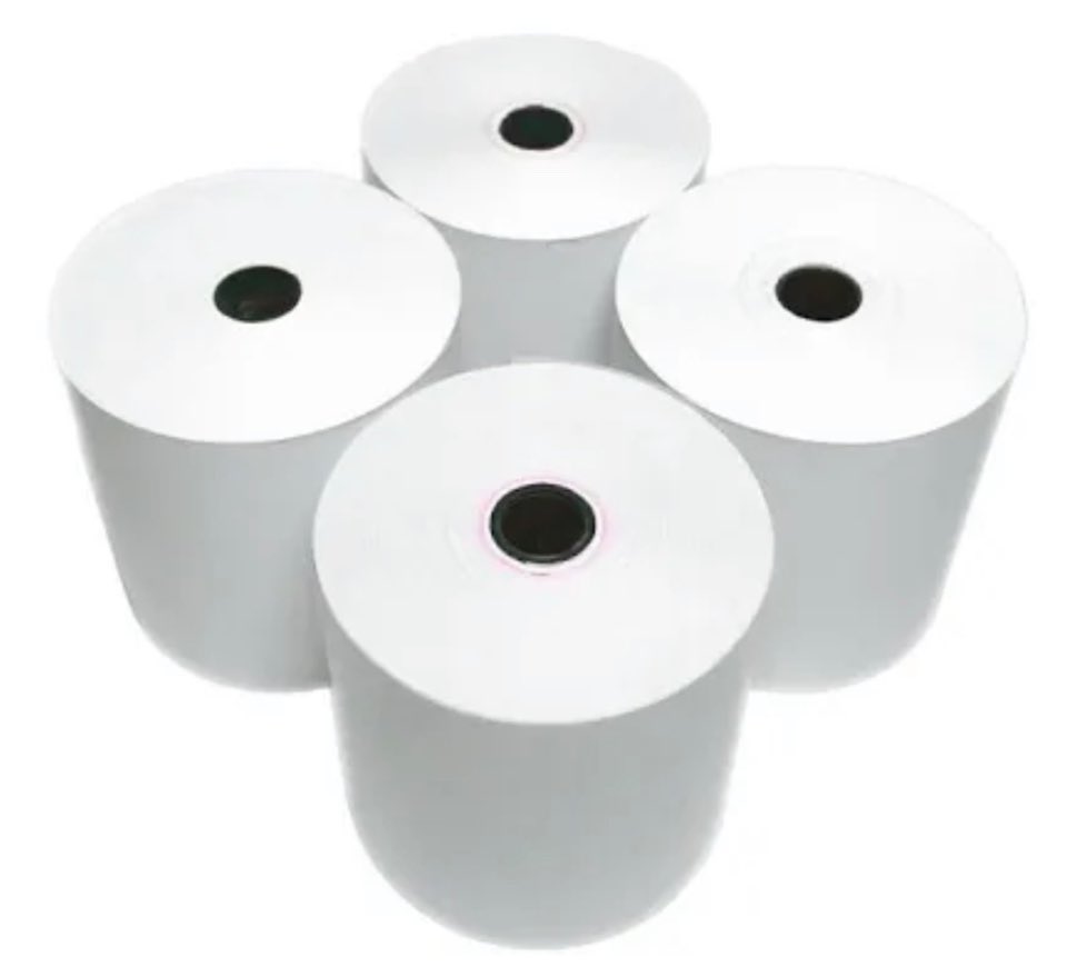 Rollo de papel térmico