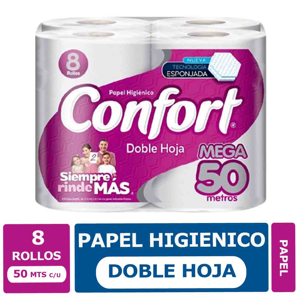 Papel higiénico Confort