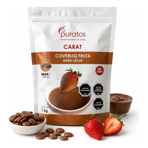 Carat, coverliq fruta baño leche